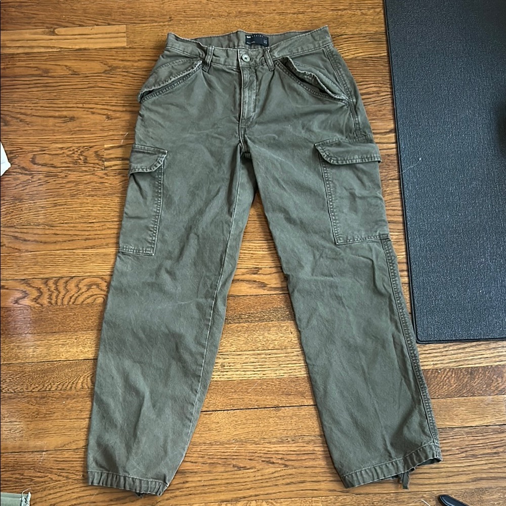 Olive Cargo Pants